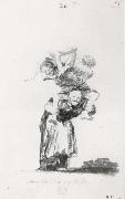 Francisco Goya Pesadilla oil on canvas